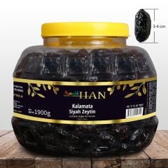 Kalamata Yuvarlama Siyah Zeytin 1900 g
