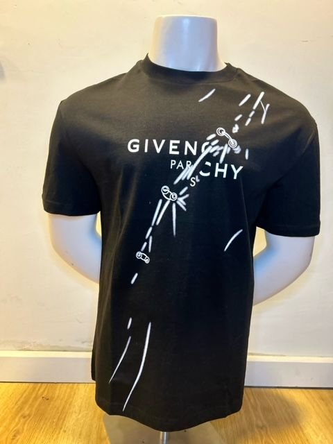 Bisiklet Yaka Siyah Erkek T-shirt