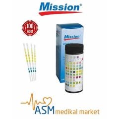 Mission idrar analiz stribi testi 100 lük