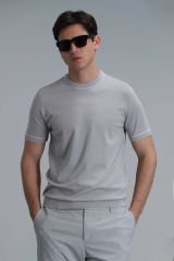Mens Sweater Stone