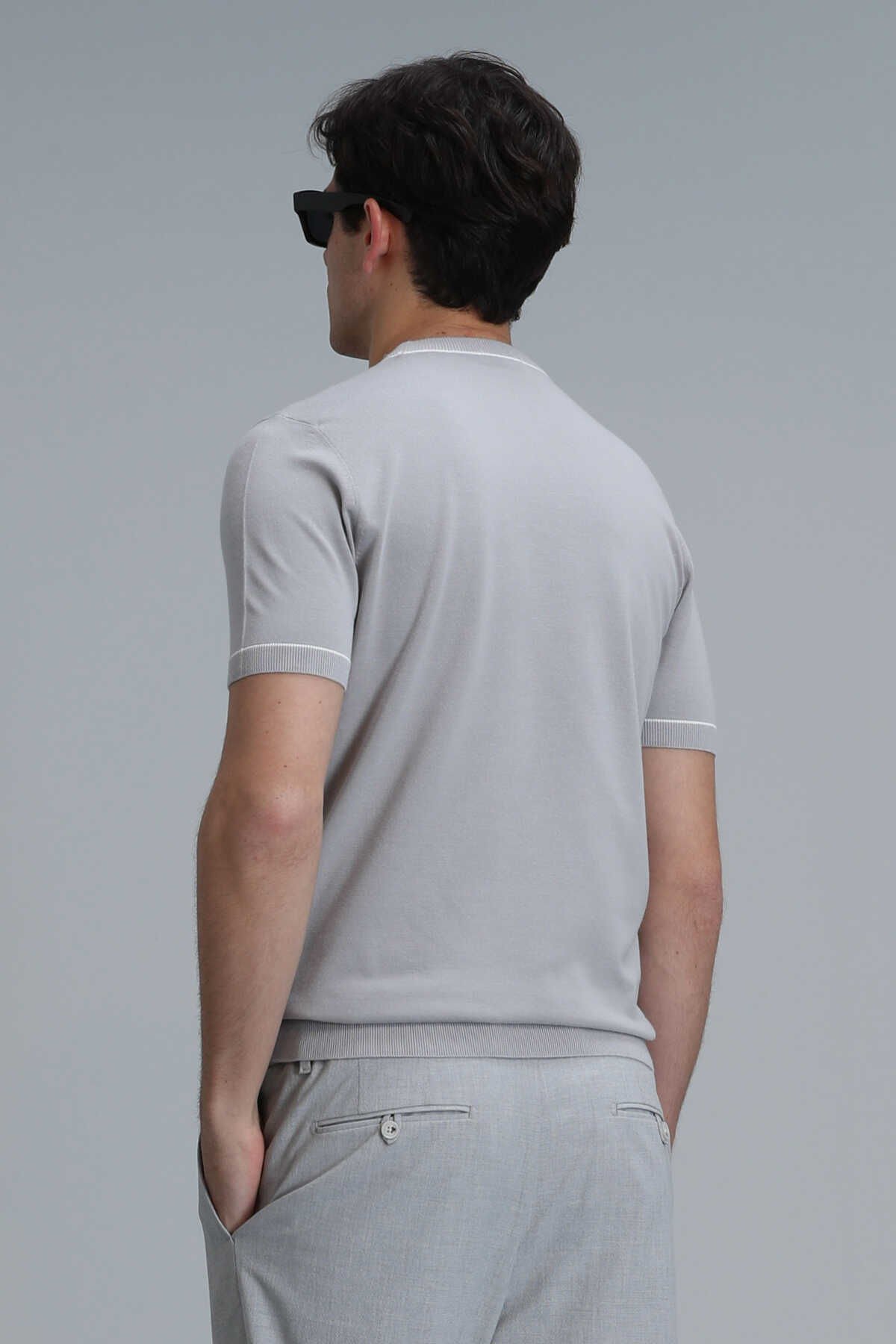 Mens Sweater Stone
