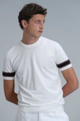 Mens Sweater Ekru