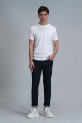 Mens Basic T - Shirt Whıte